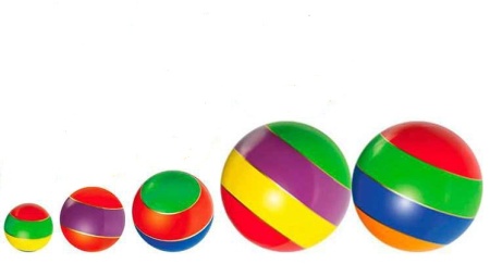 Купить Мячи резиновые (комплект из 5 мячей различного диаметра) в Севске 
