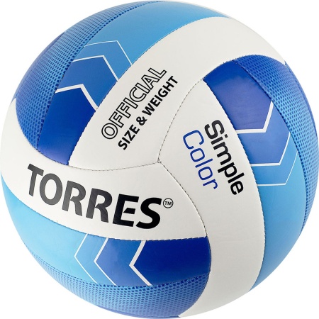 Купить Мяч волейбольный Torres Simple Color любительский р.5 в Севске 